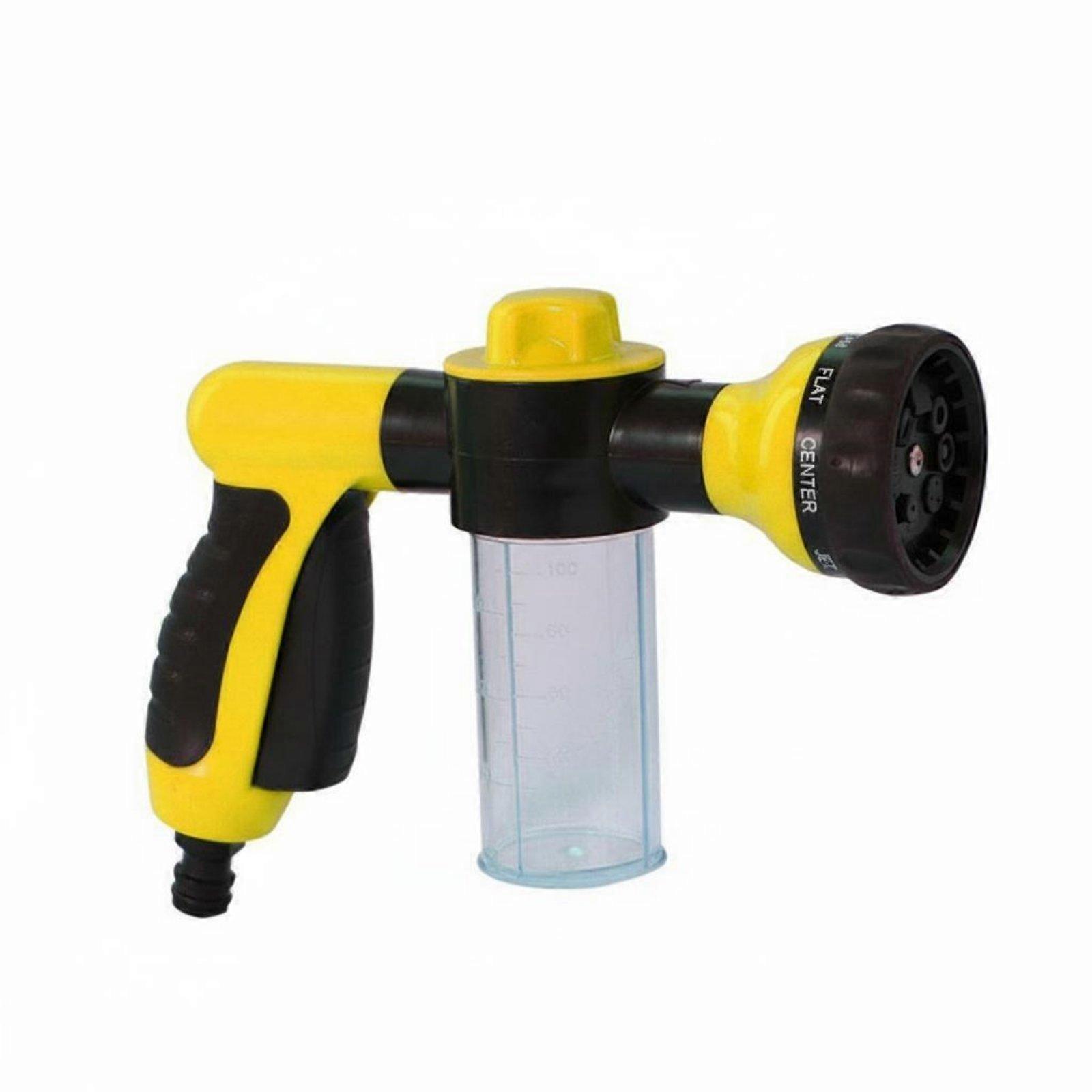 Foam Cannon Adjustable Flow Eight Patterns for Driveway Cleaning