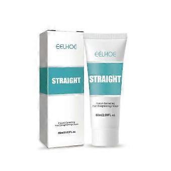 Protein Correcting Straight Hair Cream, Straightening Smooth Hair Cream 60ml Care.C1