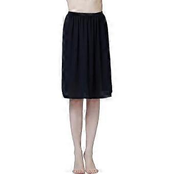 Femmes Half Slip Léger Refroidissement Sous-jupe Taille élastique Anti-statique Anti-adhésif Jambe Jupon