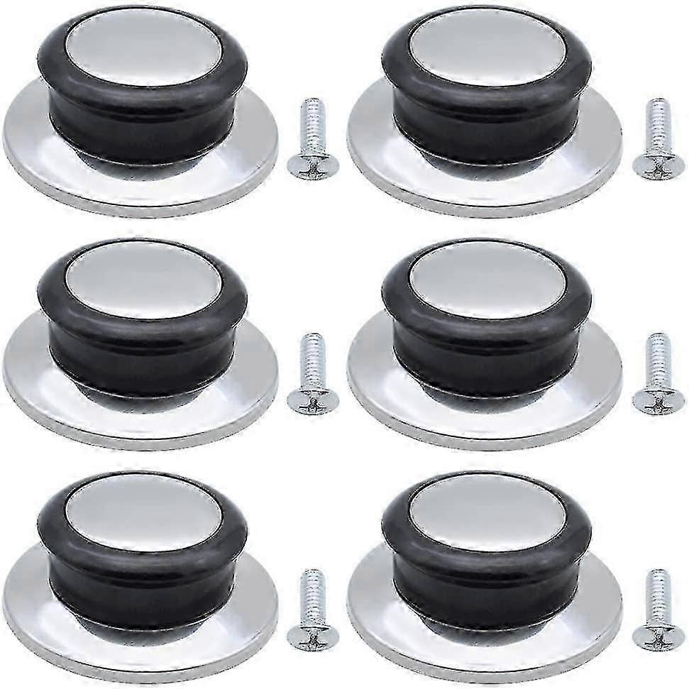 6pcs Pot Lid Knobs Universal Heat-Resistant Compatible with Cookware Lids