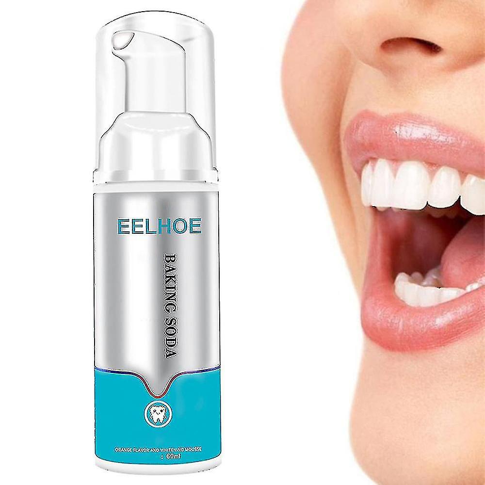 Baking Soda Teeth Whitening Mousse Brightify Deep Cleaning Foam Toothpaste