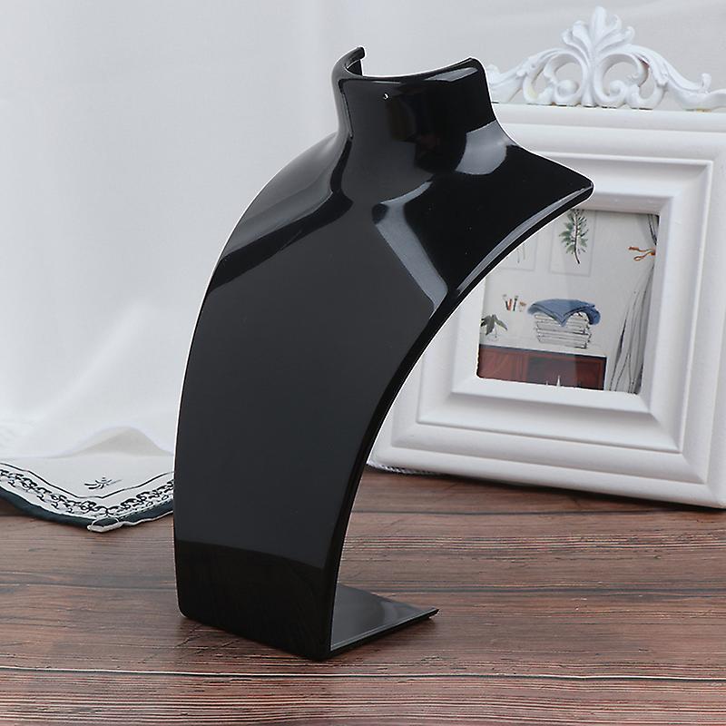 Akryl Smycken Halsband Hängande Örhängen Plast Skyltdocka Byst Display Stand