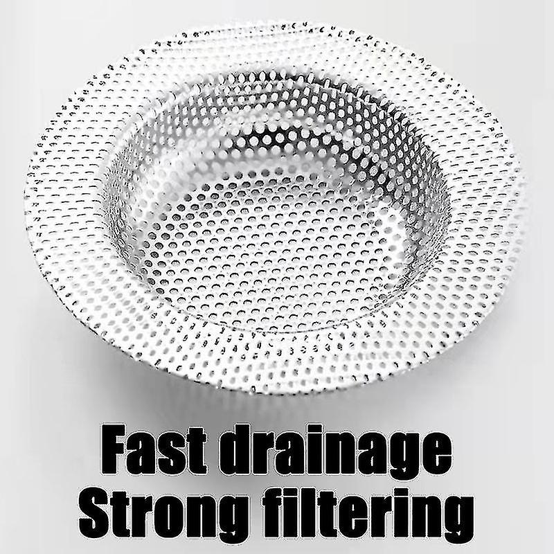 Kitchen Water Sink Filter Sink Mesh Strainer Kitchen Tool Stainless Steel