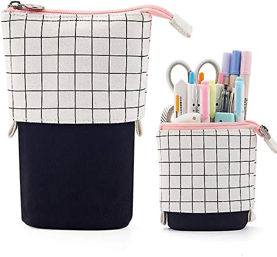 Pencil Pen Case Pouch Box Organizer Large Storage For Bullet Journal