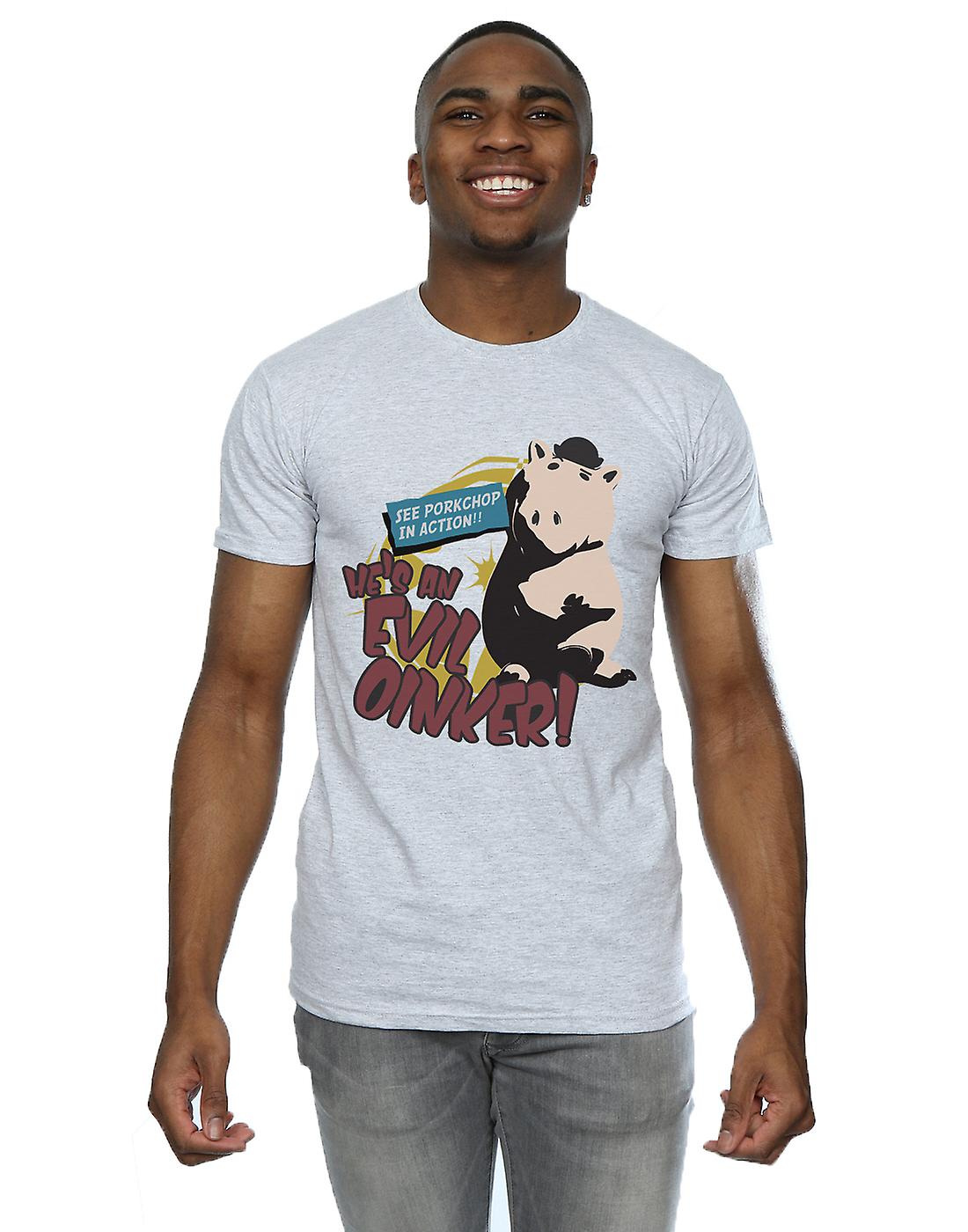 Disney Men's Oyuncak Hikayesi Evil Oinker T-Shirt