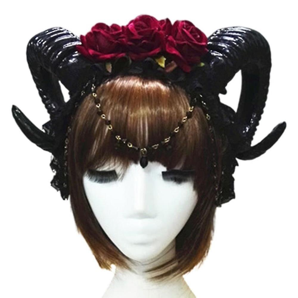 Veil Hair Accessory Gothic, 1 Piece, Black