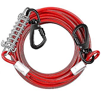 Hundeläufer für Hofhunde, Bindekabel, Hundeläufer für große Hunde, lange Hundeleine für große Hunde