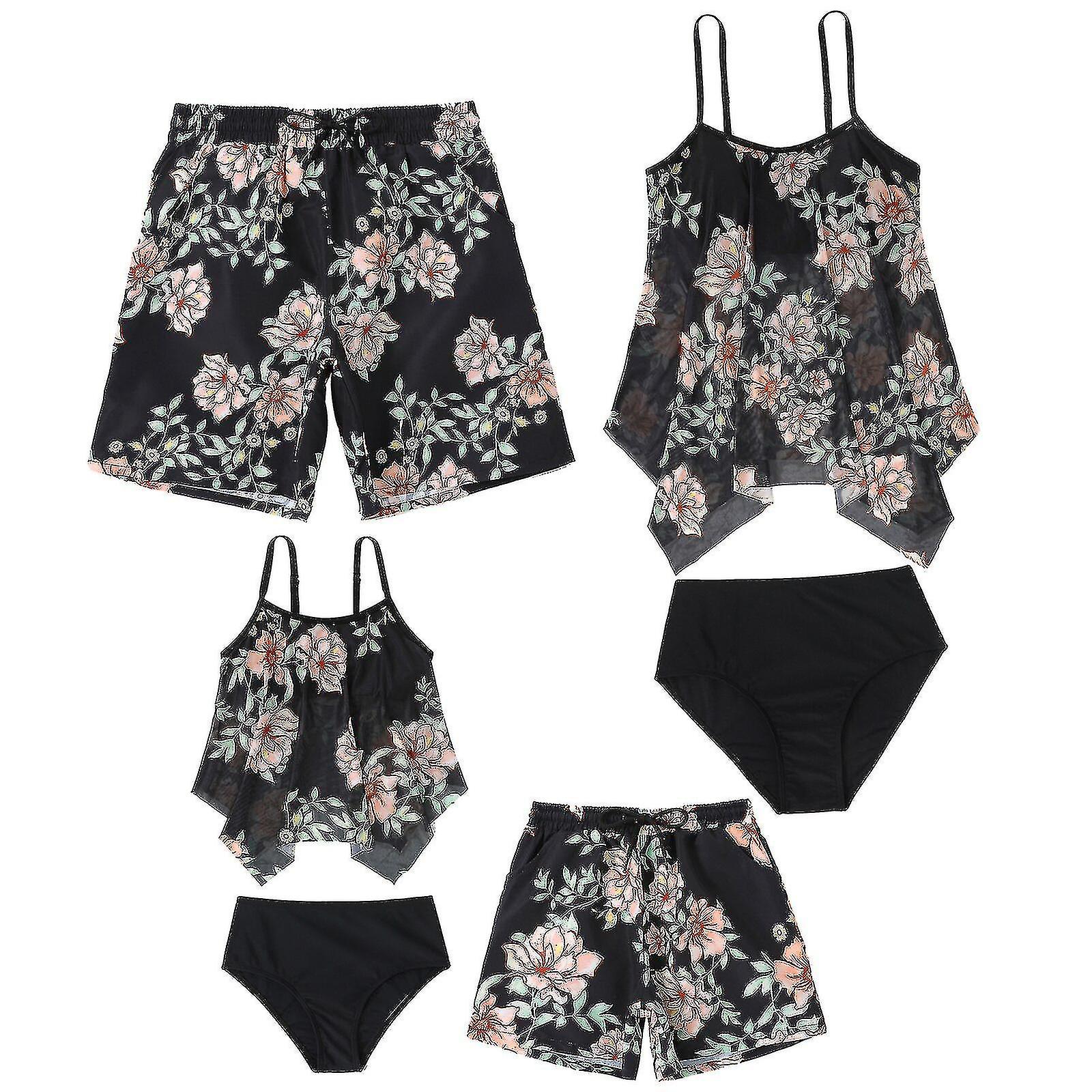 2023 Isä ja poika Perhe Äiti Tytär Bikinit Uimapuvut Rantakylpy Uimapuvut Ty