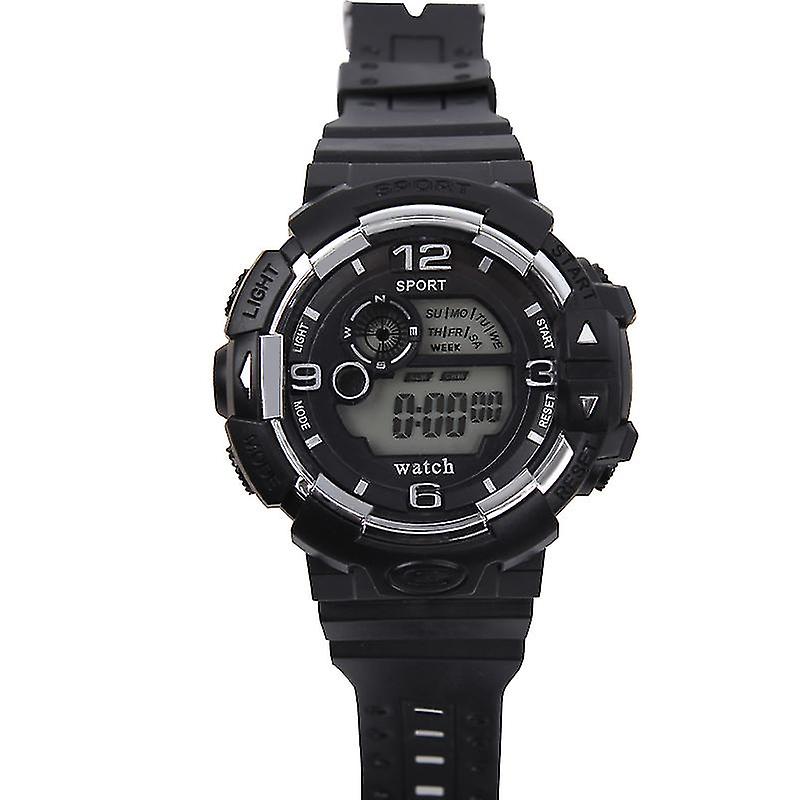 Montre numérique électronique étanche pour hommes