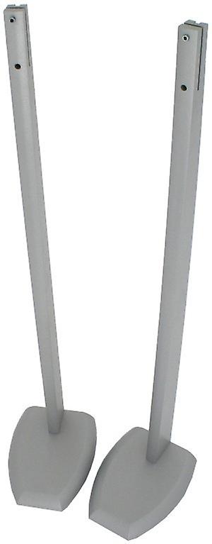 Magnat XS 98 Stand Tripod MDF, Color: Silver, 1 pair