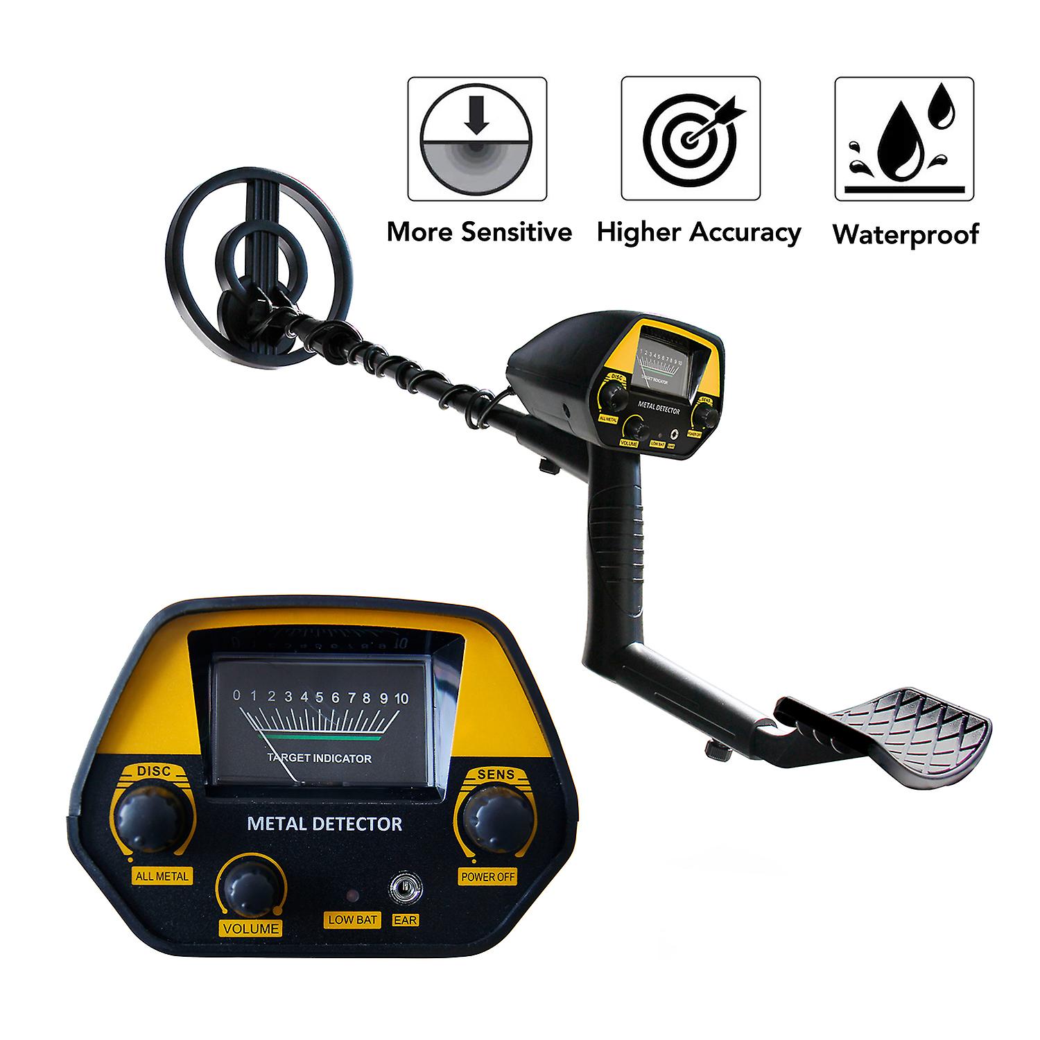 Portable Easy Installation Underground Metal Detector High Sensitivity