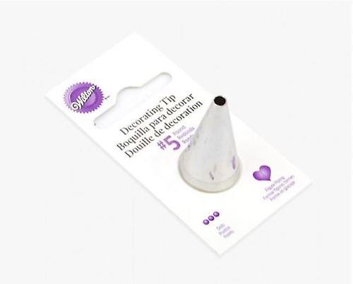 Wilton Decorating Round Tip #5 Carded