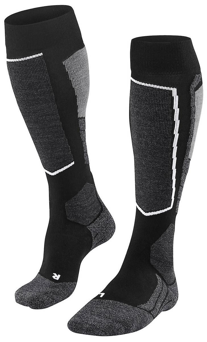 Falke SK2 Intermediate Vegan Knee High Socks - Black Mix