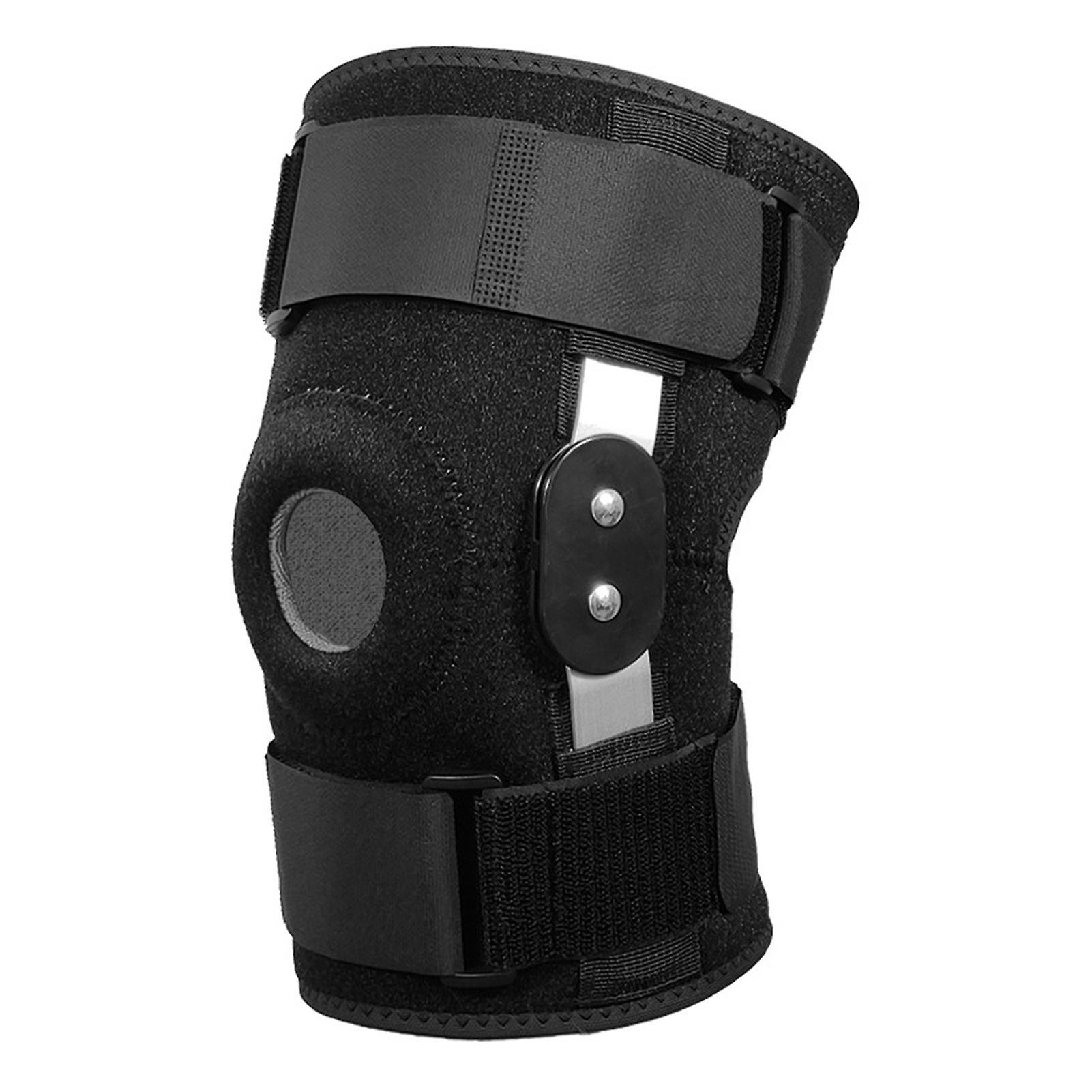 Hinged Knee Brace Adjustable Knee Support Knee Stabilizer for Knee Pain Arthritis