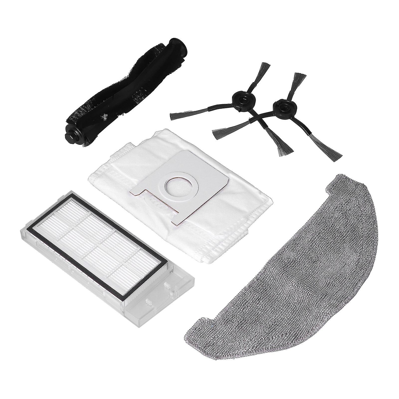Robot Sweeper Accessory Kit, Main Brush, Dust Bag, Replacement Filter, Compatible with ROIDMI EVE Plus Series