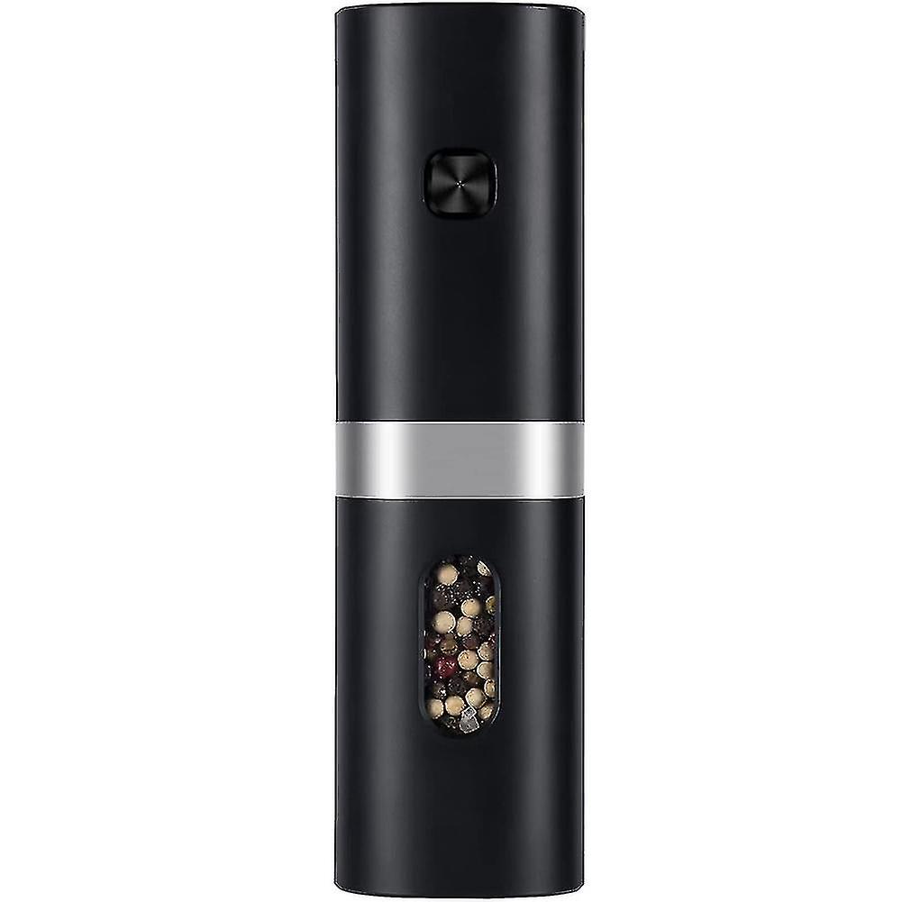 Electric Salt And Pepper Grinder Set, Automatic Pepper Mill Adjustable Coarseness Electronic Spice