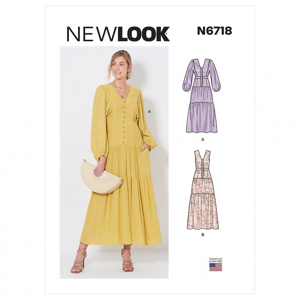 New Look Paper Sewing Pattern 6718