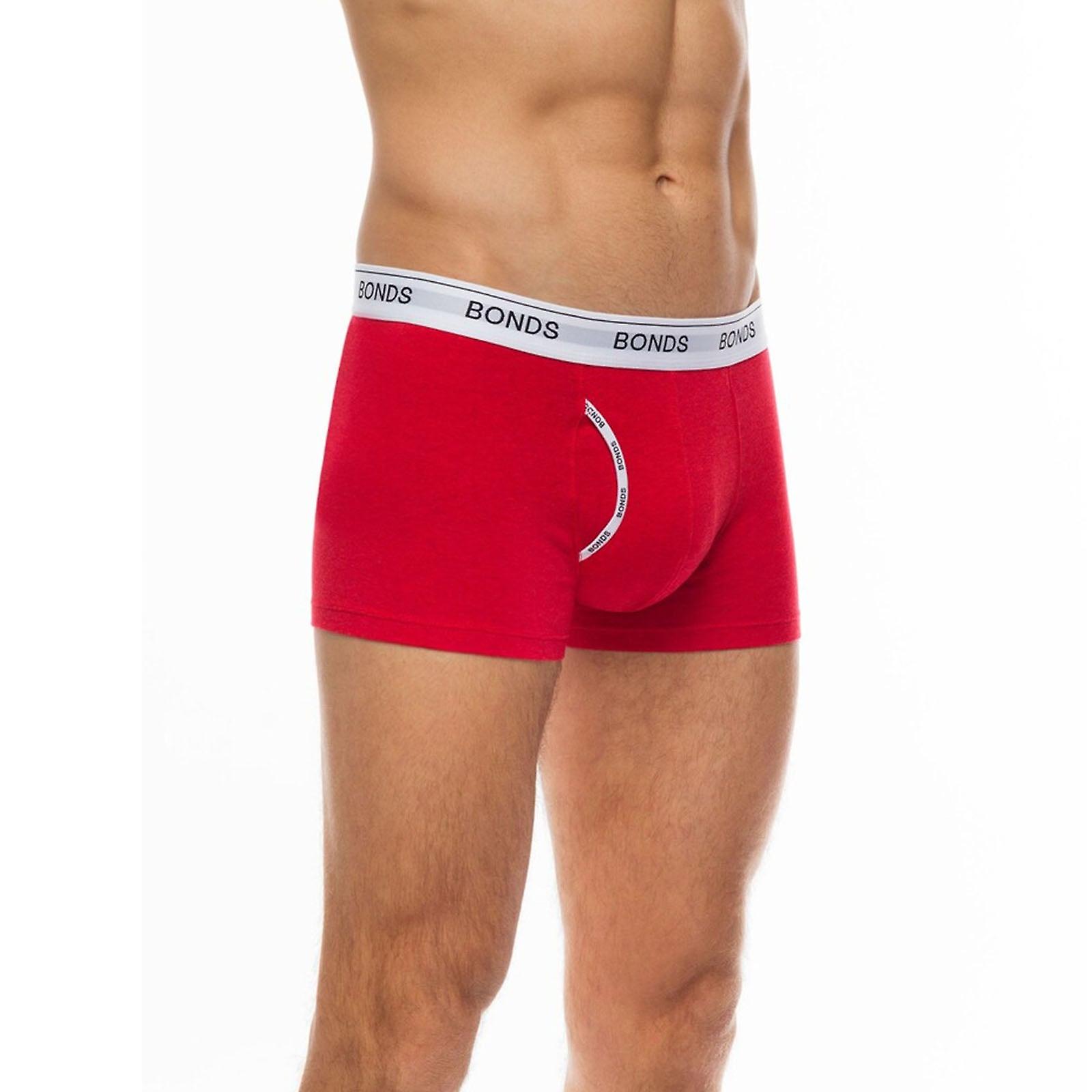 Bonds Men’s Guyfront Trunks – White Cotton Boxer Shorts – Comfy, Breathable, Bulk