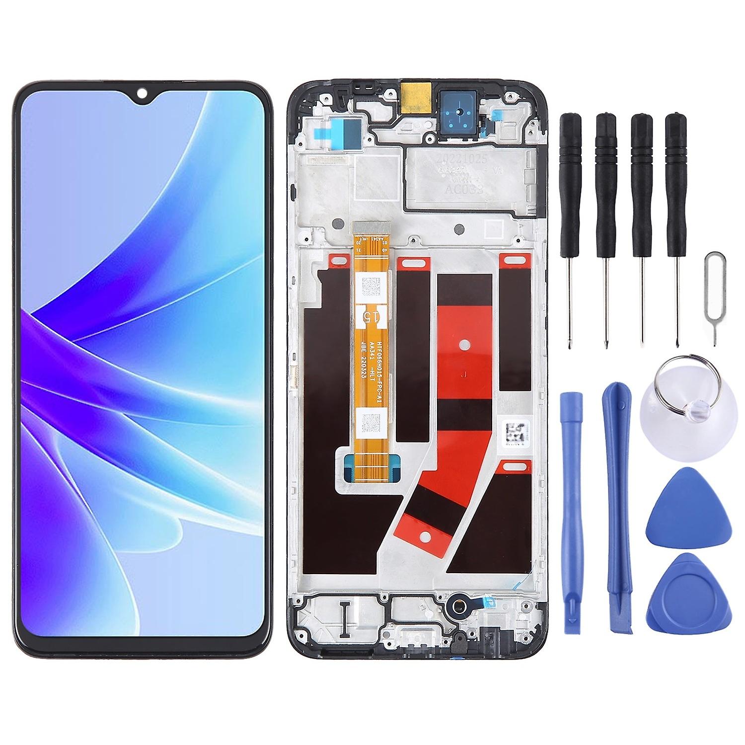 LCD + Touch Screen with Frame For OPPO A77 4G