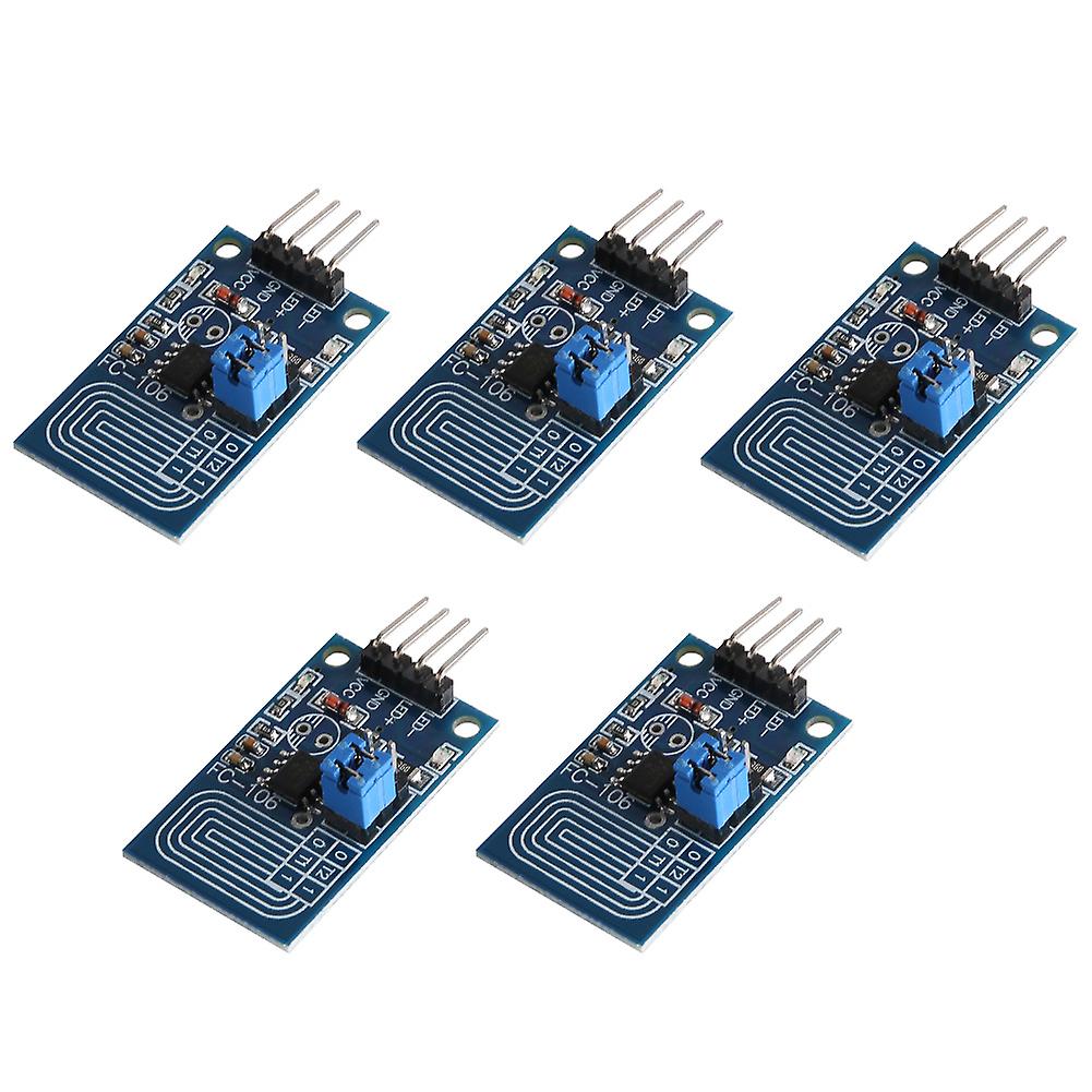 5pcs Capacitive Touch Dimmer Stepless Dimming PWM Control Panel LED Dimmer Switch Module