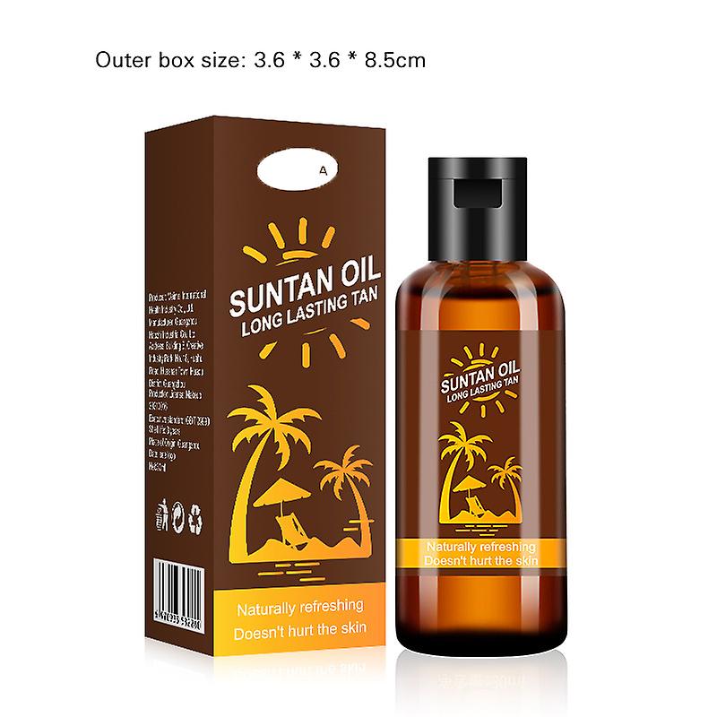 35ML 日焼けオイルセルフタニングブロンズタンエンハンサー長持ちする天然ソラリウムオイル 新しい