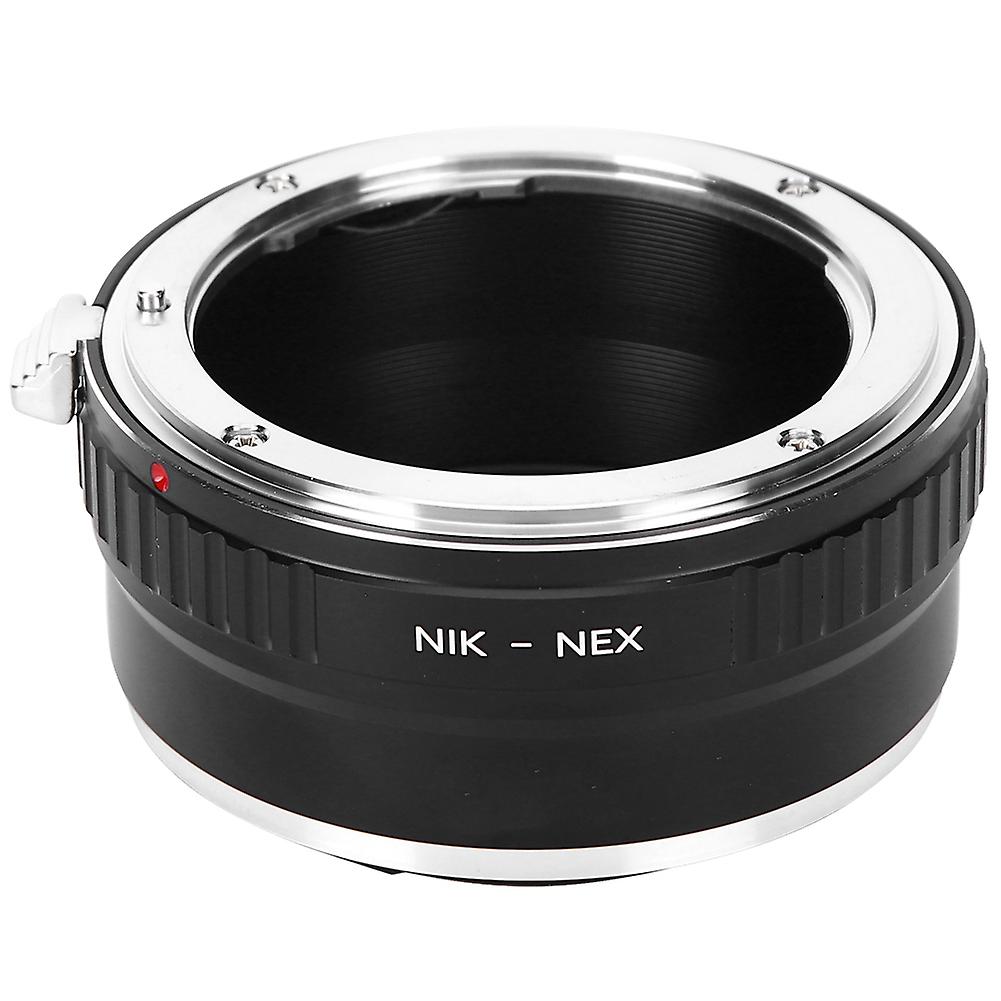 Fikaz NIK‑NEX Adapter Ring for Nikon F Mount Lens to for Sony E Mount Mirrorless Camera