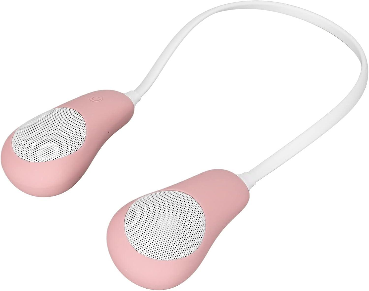Neckband Bluetooth Speaker, Stereo Hands Free Wearable Speaker Noise Reduction Portable Mini Speaker