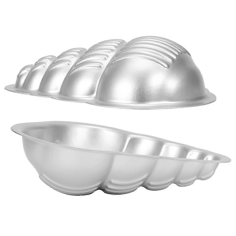 2Pcs Handmade Aluminium Alloy Bath Bomb Molds Fizzy Crafting DIY Cake Mould Tools (Set 11)