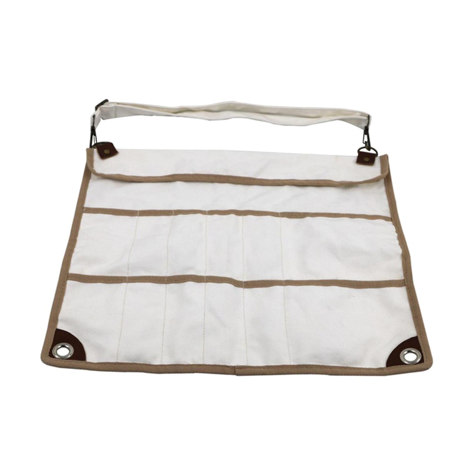 Portable Foldable Camping Tableware Storage Bag Cutlery Utensil Organizer