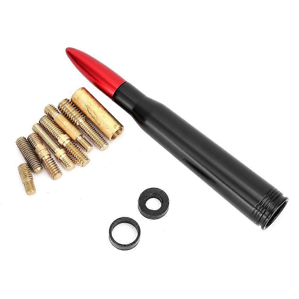 Antenne externe pour véhicule, kit d'antenne en forme de munition, calibre 50, compatible avec le Ford F150