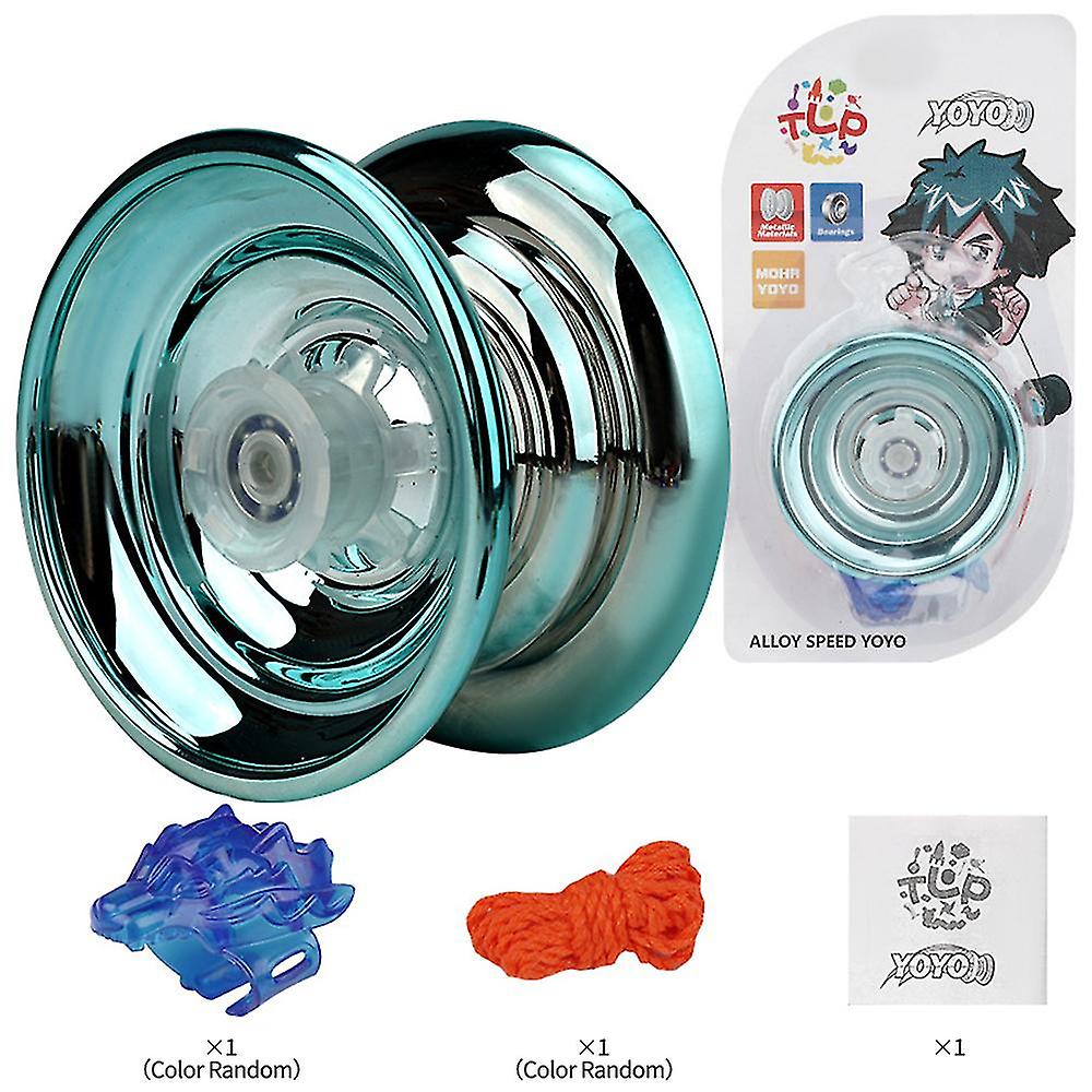 Professional Unresponsive Yoyo, Alloy Yoyo, With Ring + Yoyo Strings, Kids Boys Birthday Gifts
