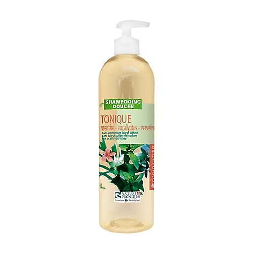 Tonic Shower Shampoo: Mint / Eucalyptus / Organic Verbena 500 ml
