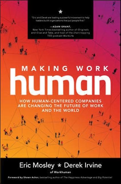 Making Work Human How Humancentered Companies Are Changing The Future Of Work An by Derek Irvine Hardback Book