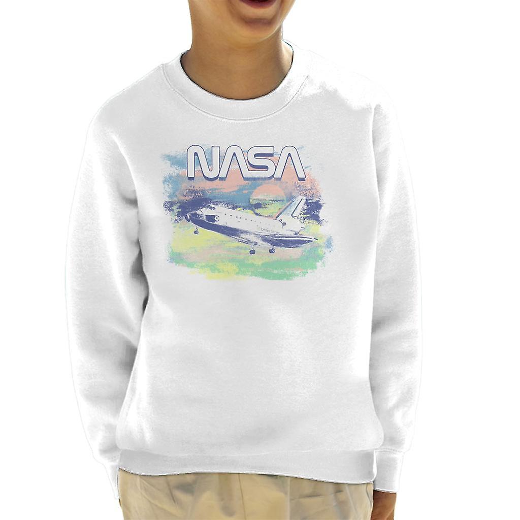 NASA Painted Take Off Kid's Sweatshirt