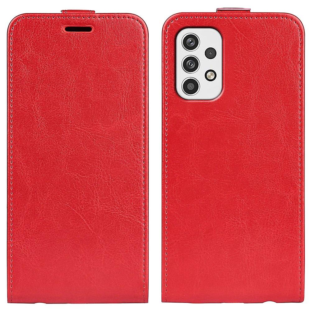 R64 Vertical Flip Leather Case For Samsung Galaxy A23 5G
