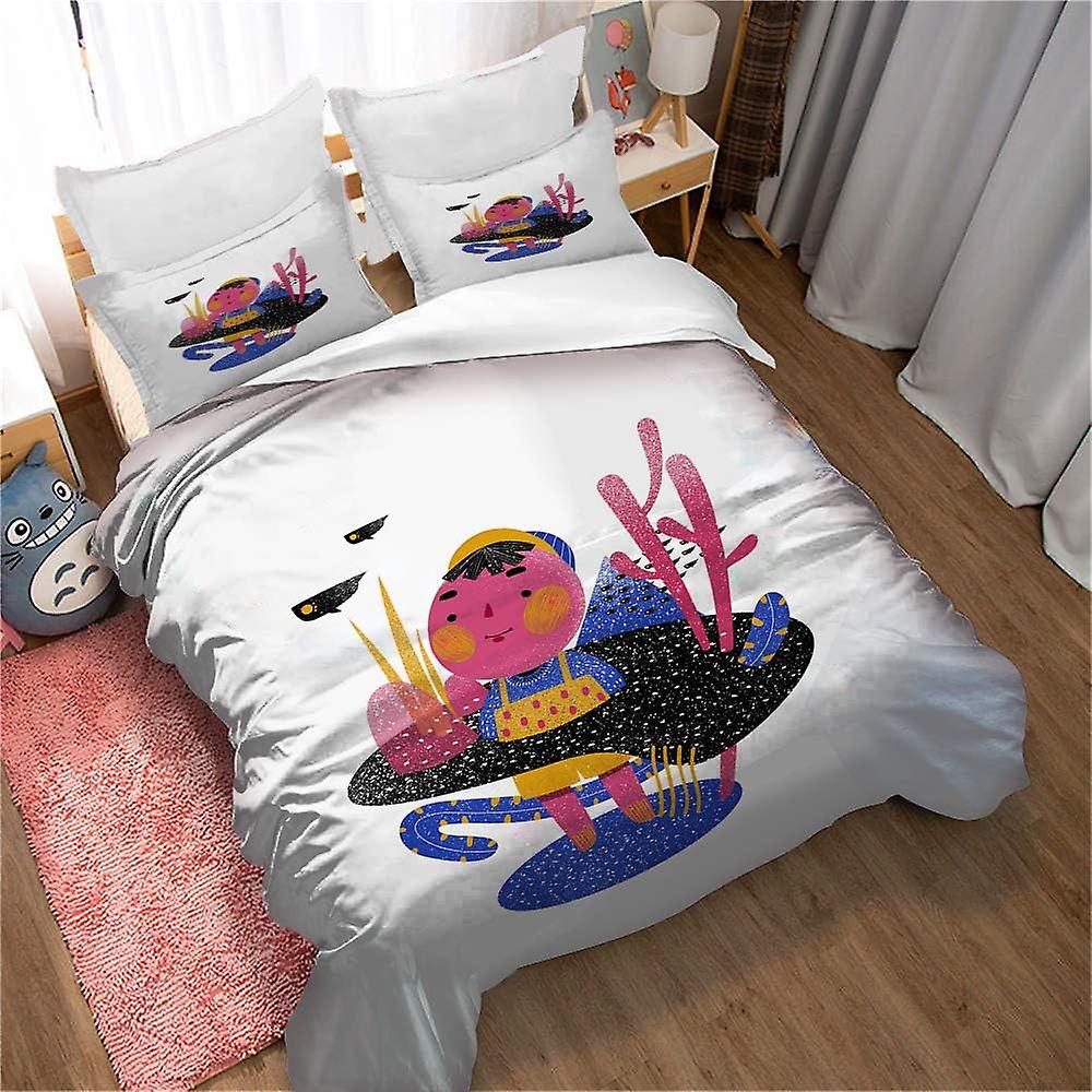 Duvet Cover Set Chic Fairy Tale World Bedding Set Digital Print