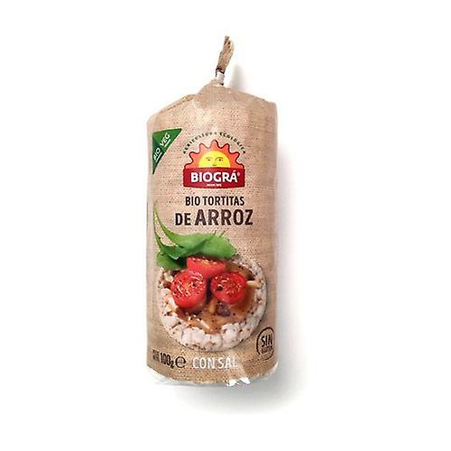 Organic Rice Cake with Salt 100 g