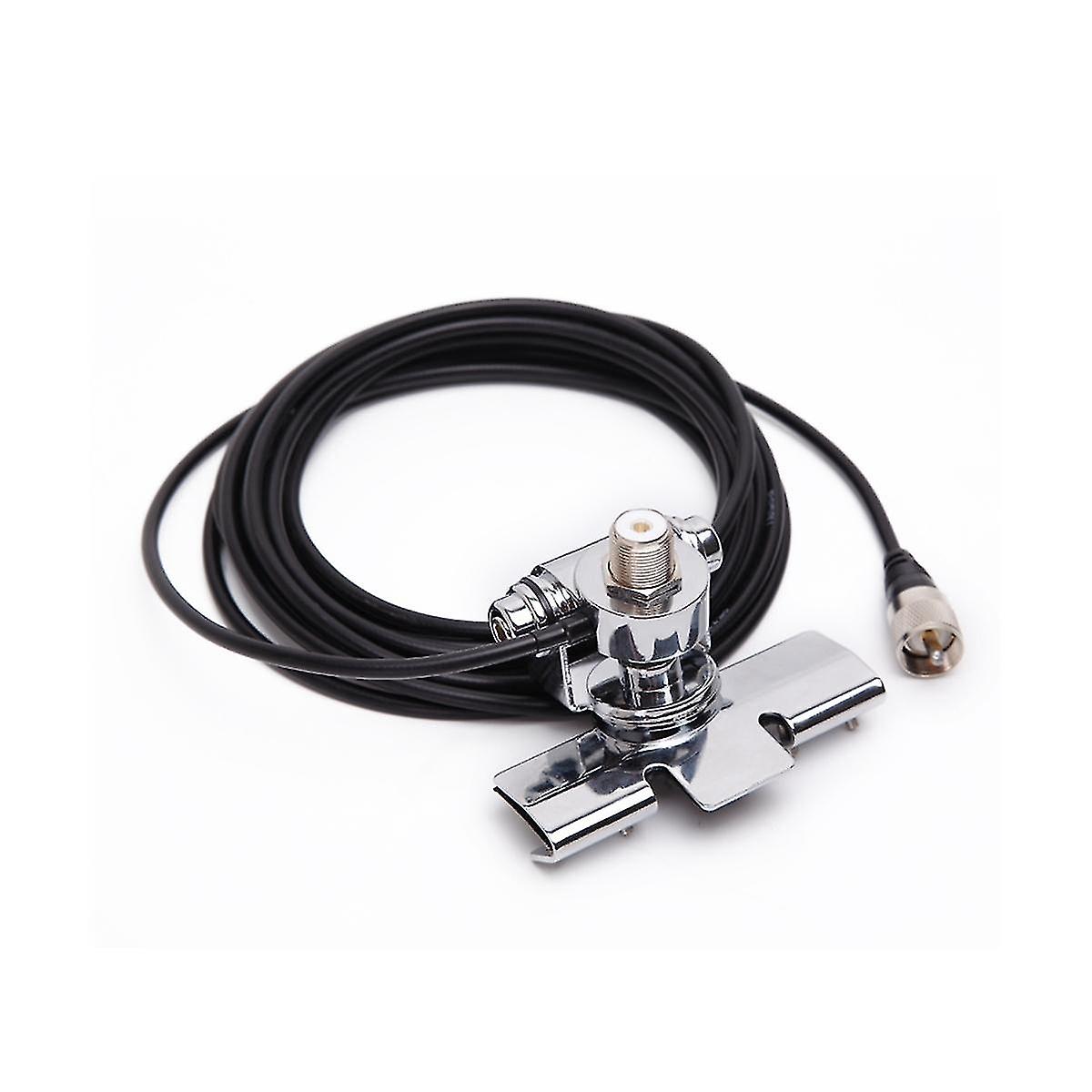 Rb-400 With 5m Cable Silver Car Antenna Bracket Adjustable Angle Hatchback Door Suitable For Qty Mo