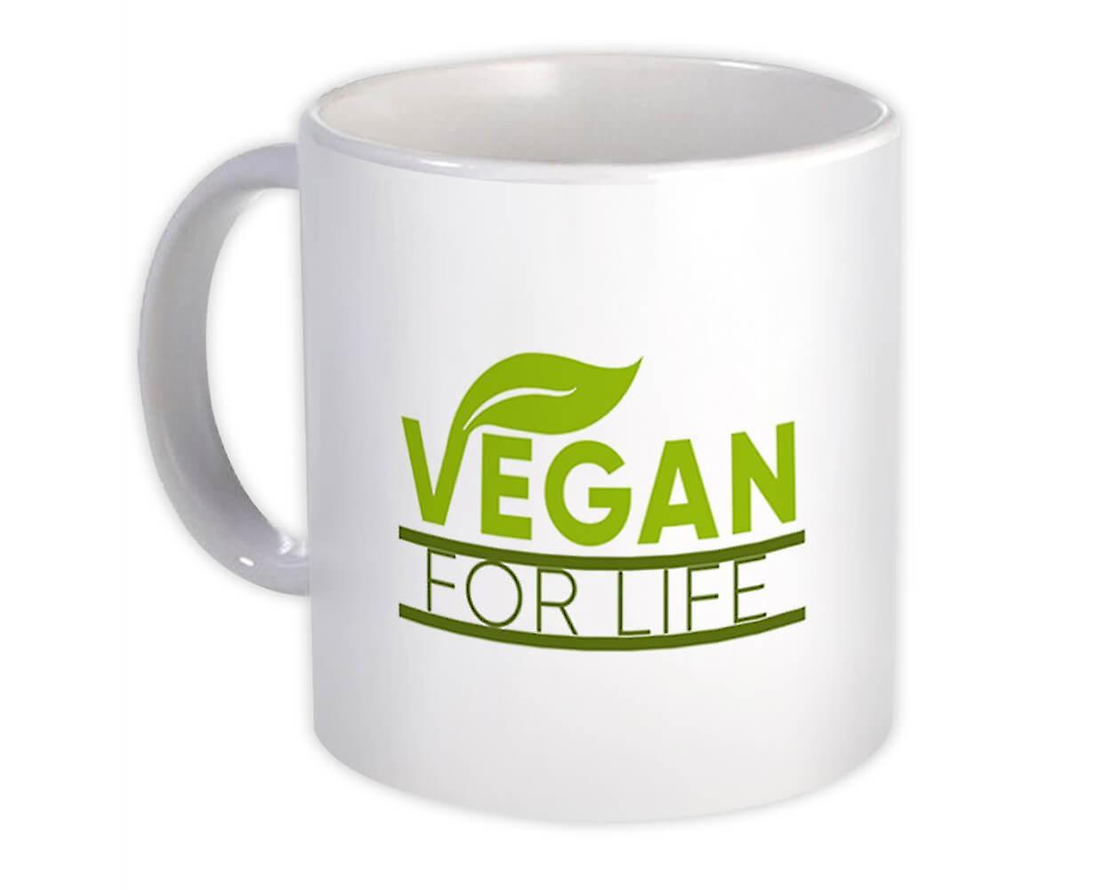 Presentmugg: Vegan for Life Affischvägg