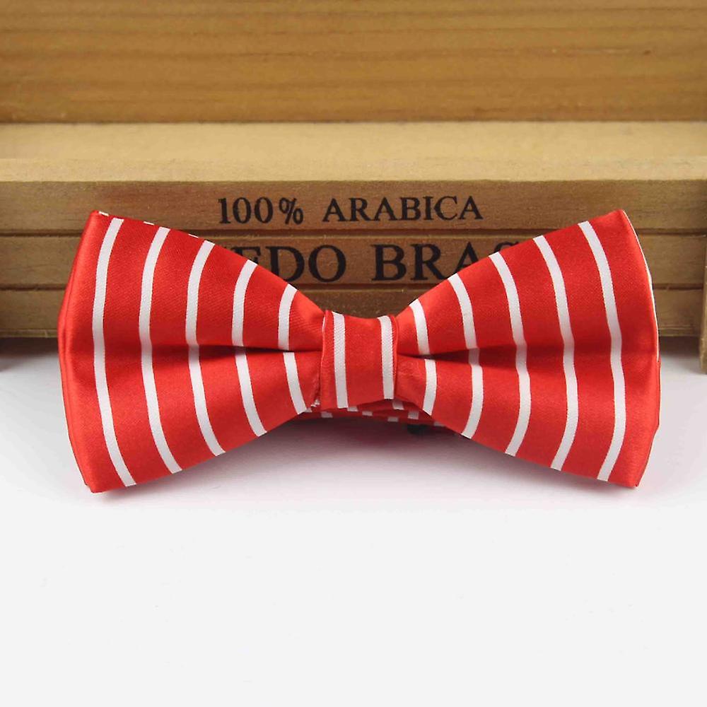 men's bow tie elastic bow tie smooth tie soft matte butterfly decorative pattern solid color ties