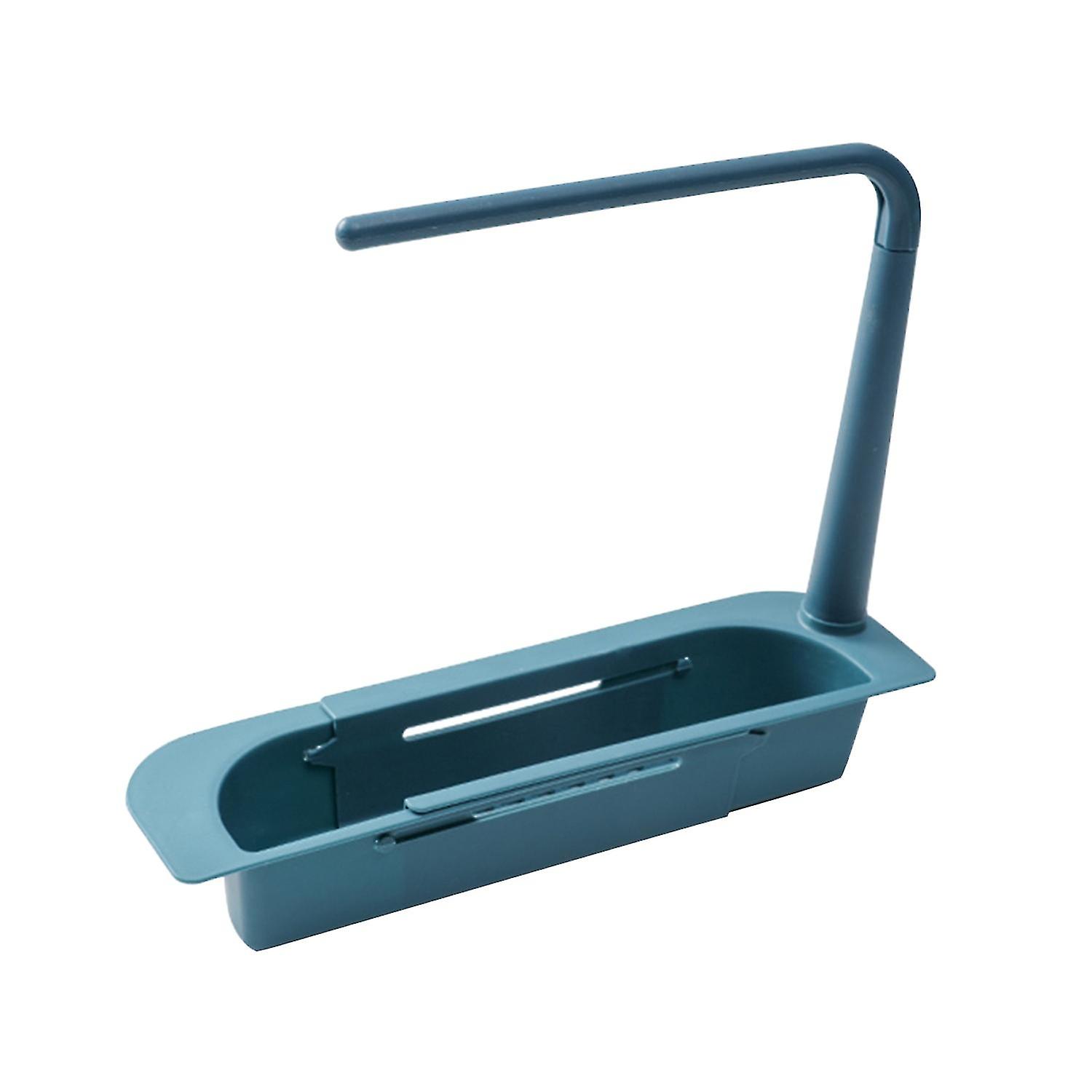 Storage Rack Retractable Water-drainage Plastic Sturdy Simple Installation Drain Basket Kitchen