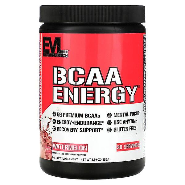 EVLution Nutrition, BCAA ENERGY, Watermelon, 8.89 oz (252 g)