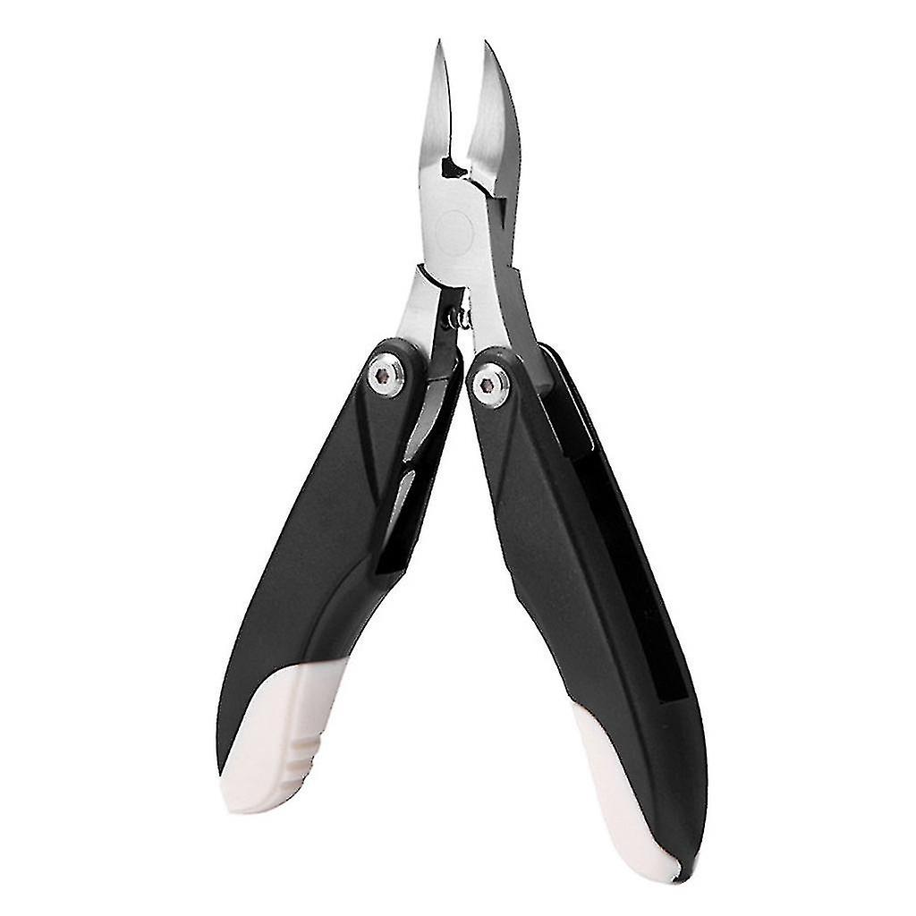 Toenail Clippers For Ingrown Or Thick Toenails Multi-functional Foldable Ingrown Black