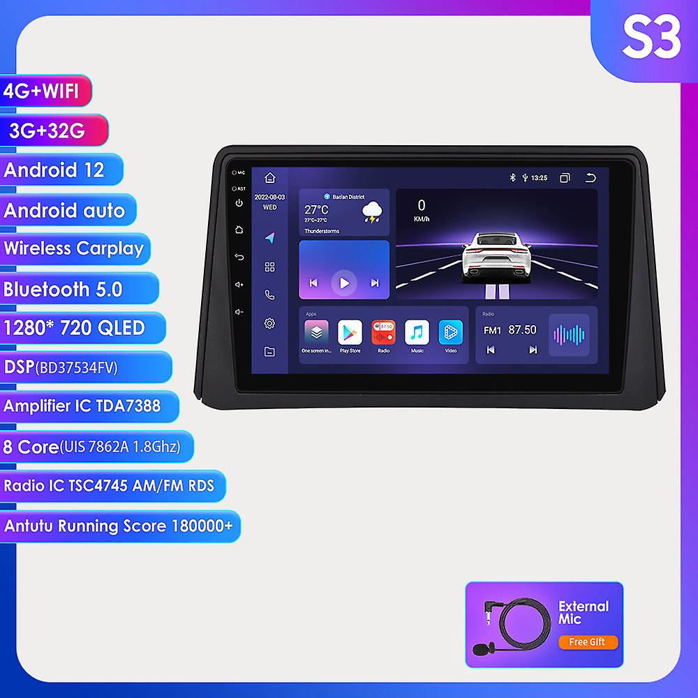 2din Android 12 Car Radio Multimedia Video Player For Opel Mokka 1 2012-2016 Autoradio 4g Rds Gps Navigation Stereo 9"head Unit