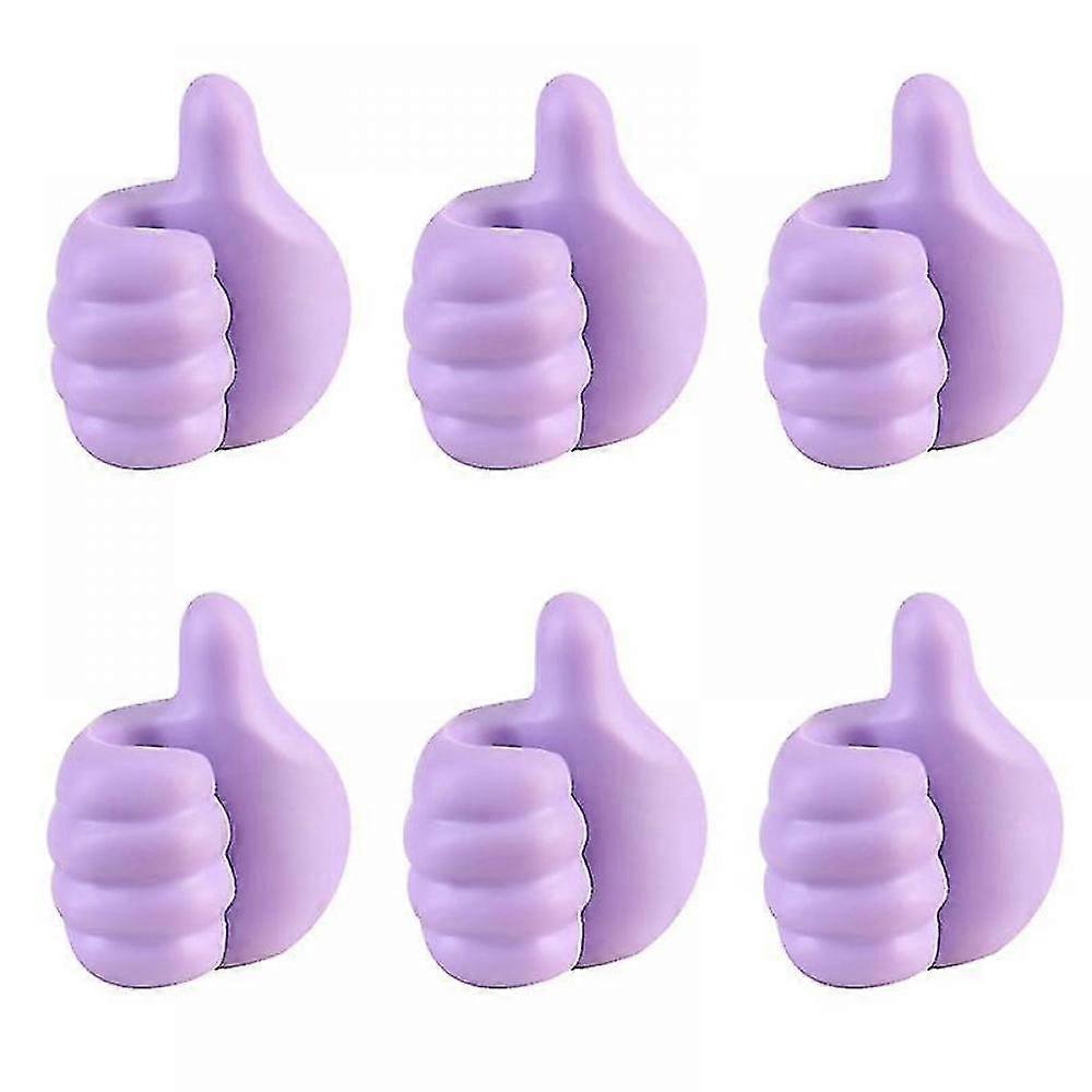 The Multifunctional Clip Wall Hooks For Home Handing(6pcs)