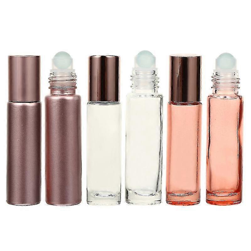 6pcs container bottle, Refillable Roller Ball Bottles