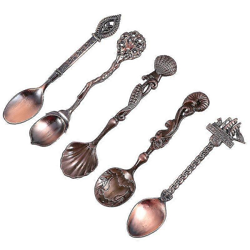 5pcs Kitchen Tableware, Coffee Spoon For Ice Cream