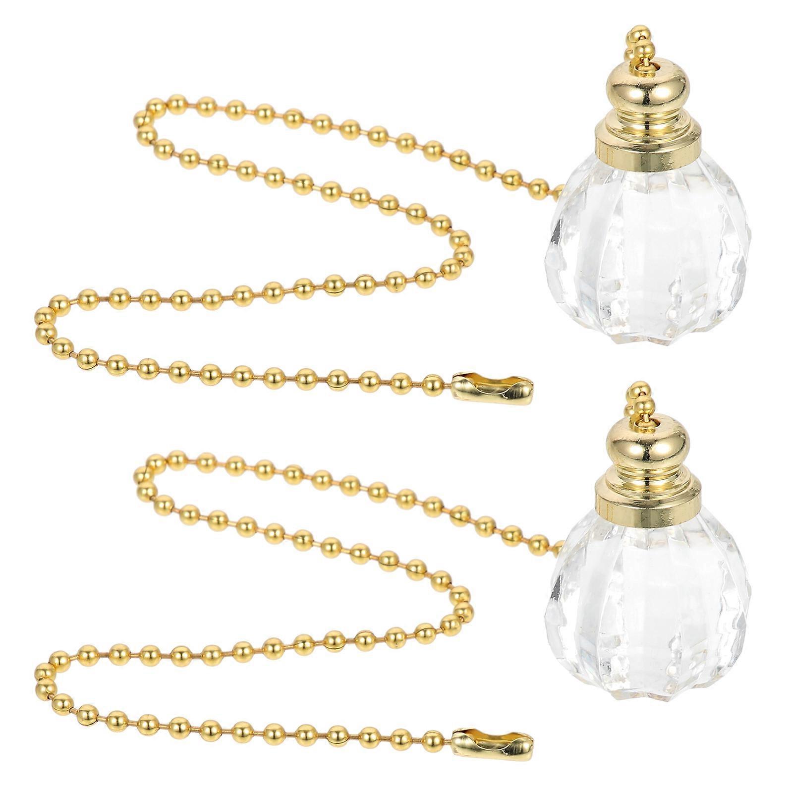 2 Pcs Outlet Extender Pendant Light Pulls Ceiling Fan Pulls Extender Ceiling Light Ceiling Fan Pendant Light Chain Extension