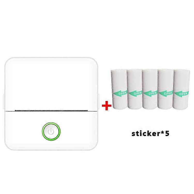 X6 200DPI Student Homework Printer White Sticker x5