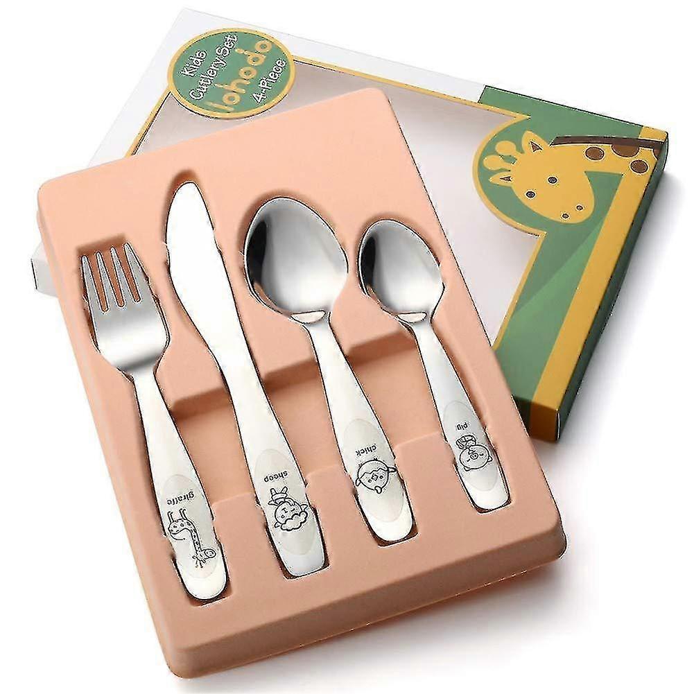 Kids And Toddler Utensils Silverware Set 24 Piece Toddler...